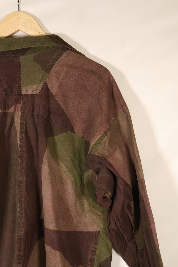 1940年代　WWII　英軍　Windproof迷彩 スモック　改造品　インドシナ戦争再現　戦後改造あり　中古品