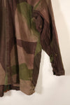 1940年代　WWII　英軍　Windproof迷彩 スモック　改造品　インドシナ戦争再現　戦後改造あり　中古品
