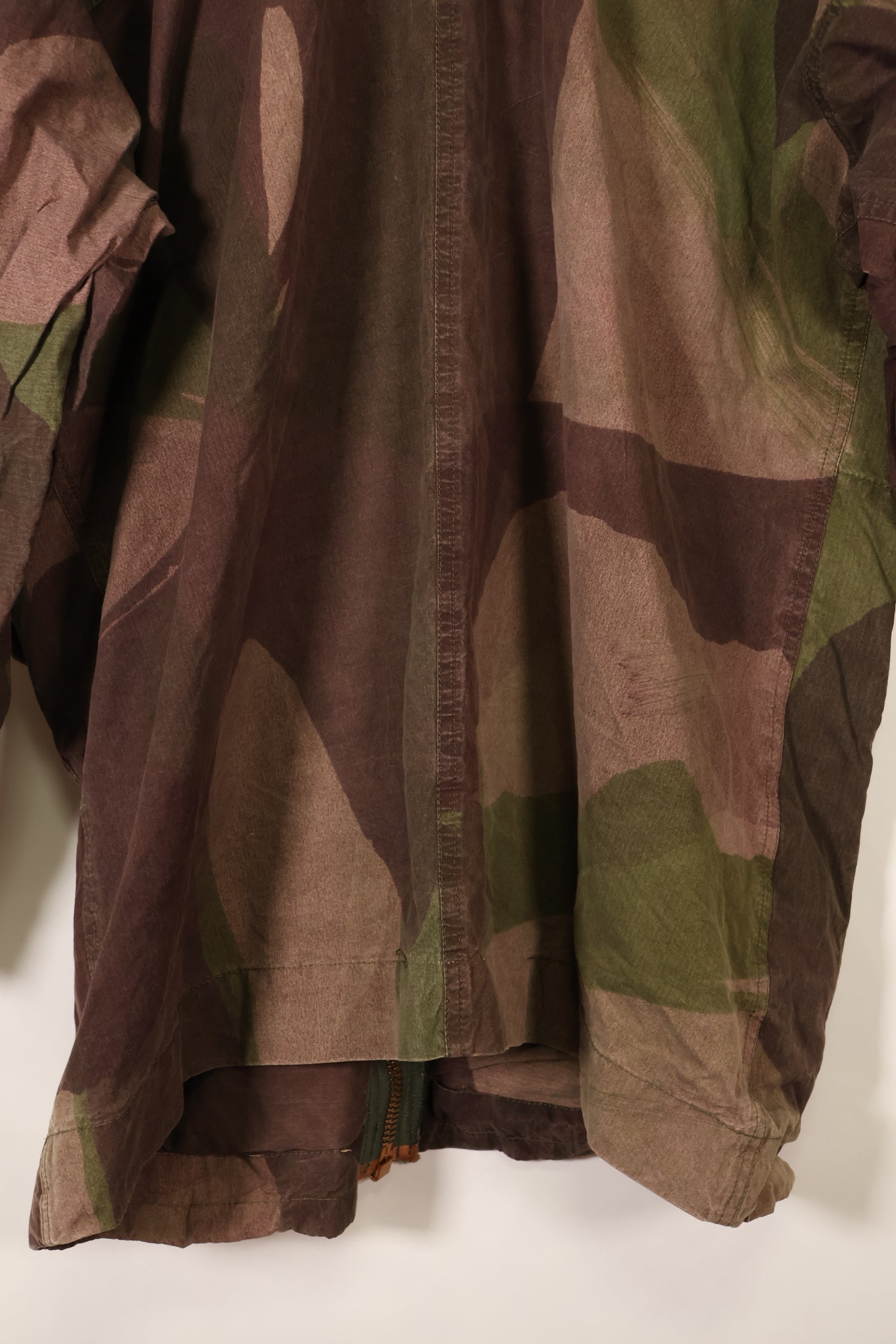 1940年代　WWII　英軍　Windproof迷彩 スモック　改造品　インドシナ戦争再現　戦後改造あり　中古品