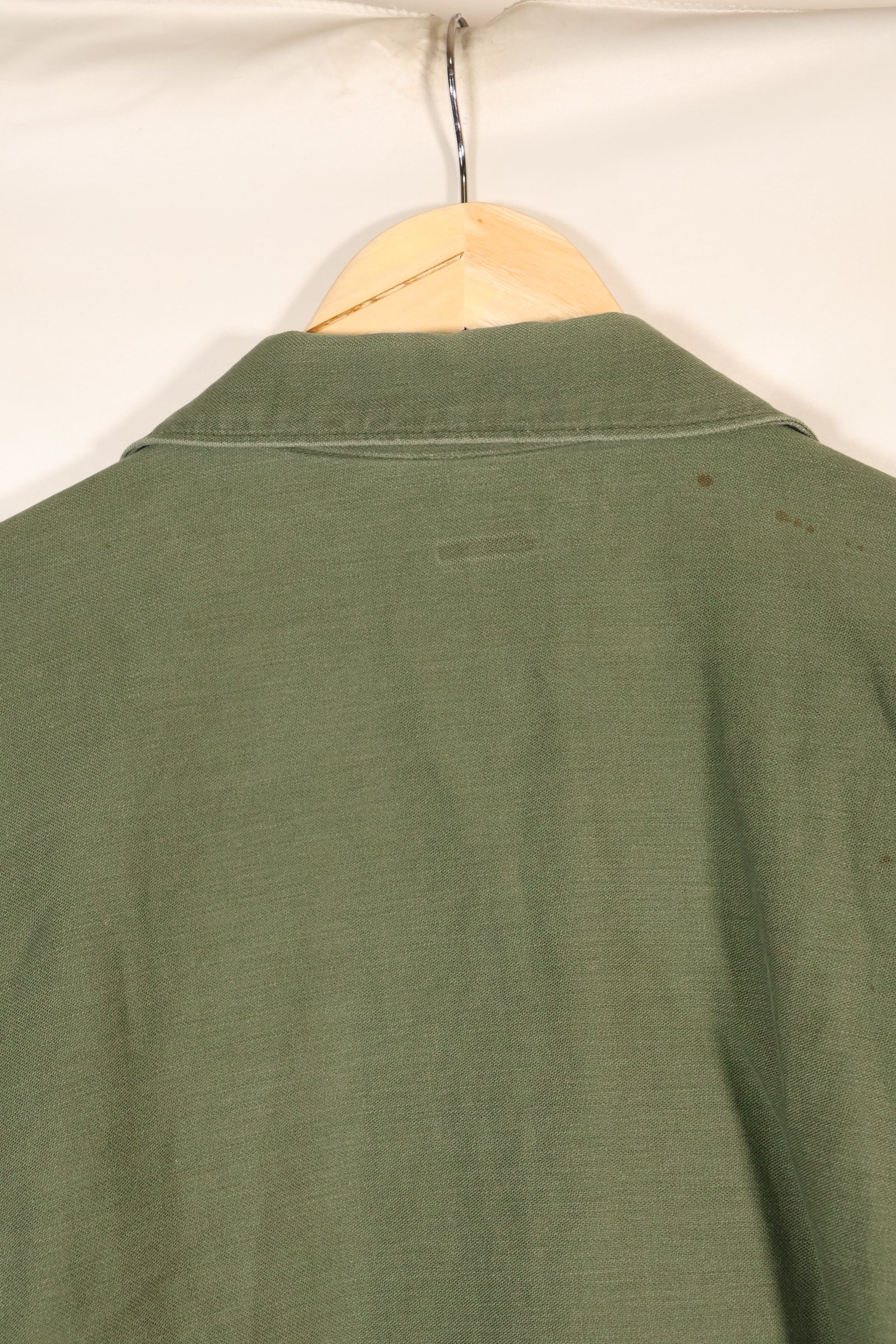 1968年契約　推定 MEDIUM　OG-107　ユーティリティシャツ　パッチ後付け　中古品
