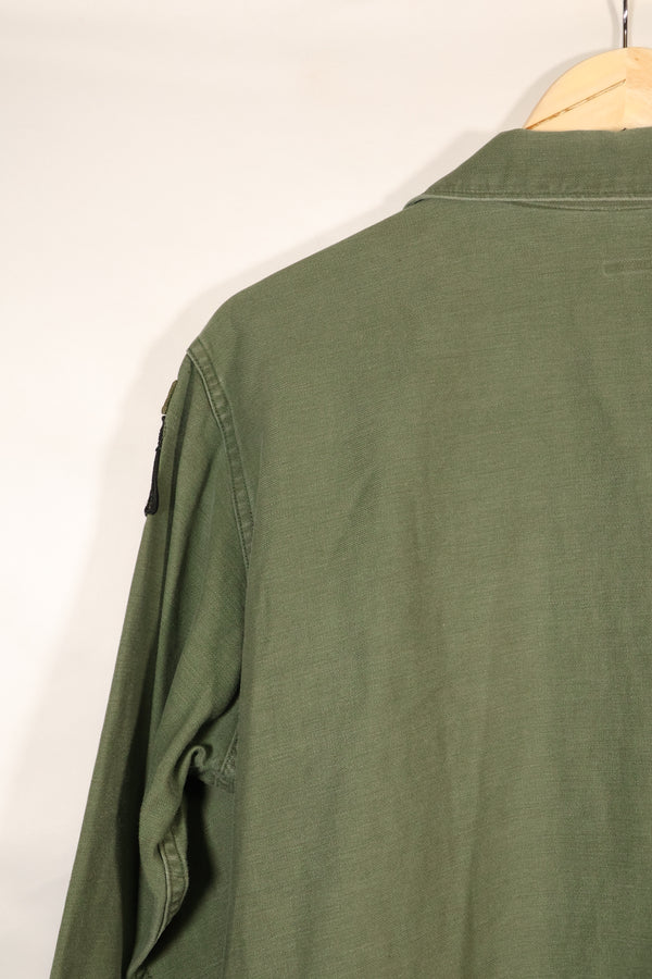 1968年契約　推定 MEDIUM　OG-107　ユーティリティシャツ　パッチ後付け　中古品