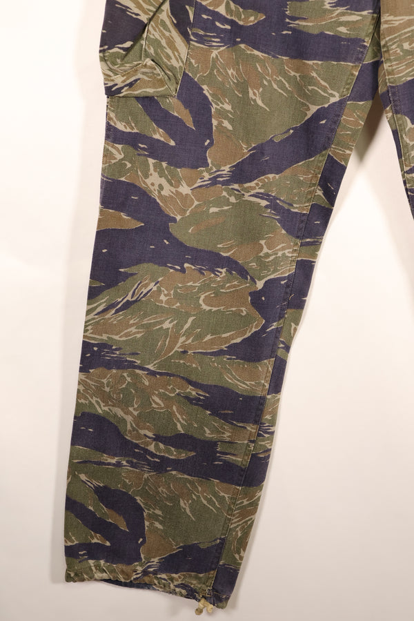 1960年代中頃　A-M　シルバータイガー　Asianカット　タイガーストライプ　パンツ　中古品