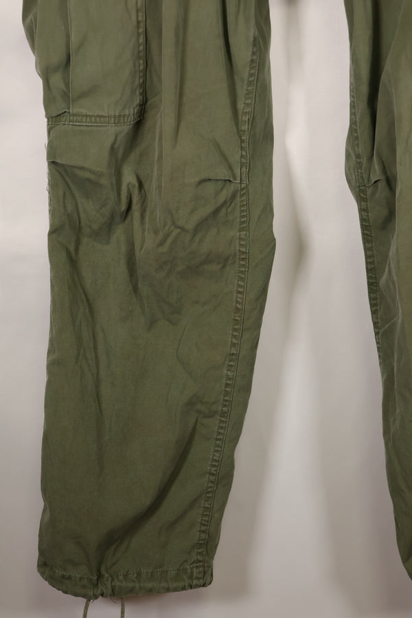 1960年代中盤　MEDIUM-SHORT　2nd Model ジャングルファティーグ　パンツ　中古品