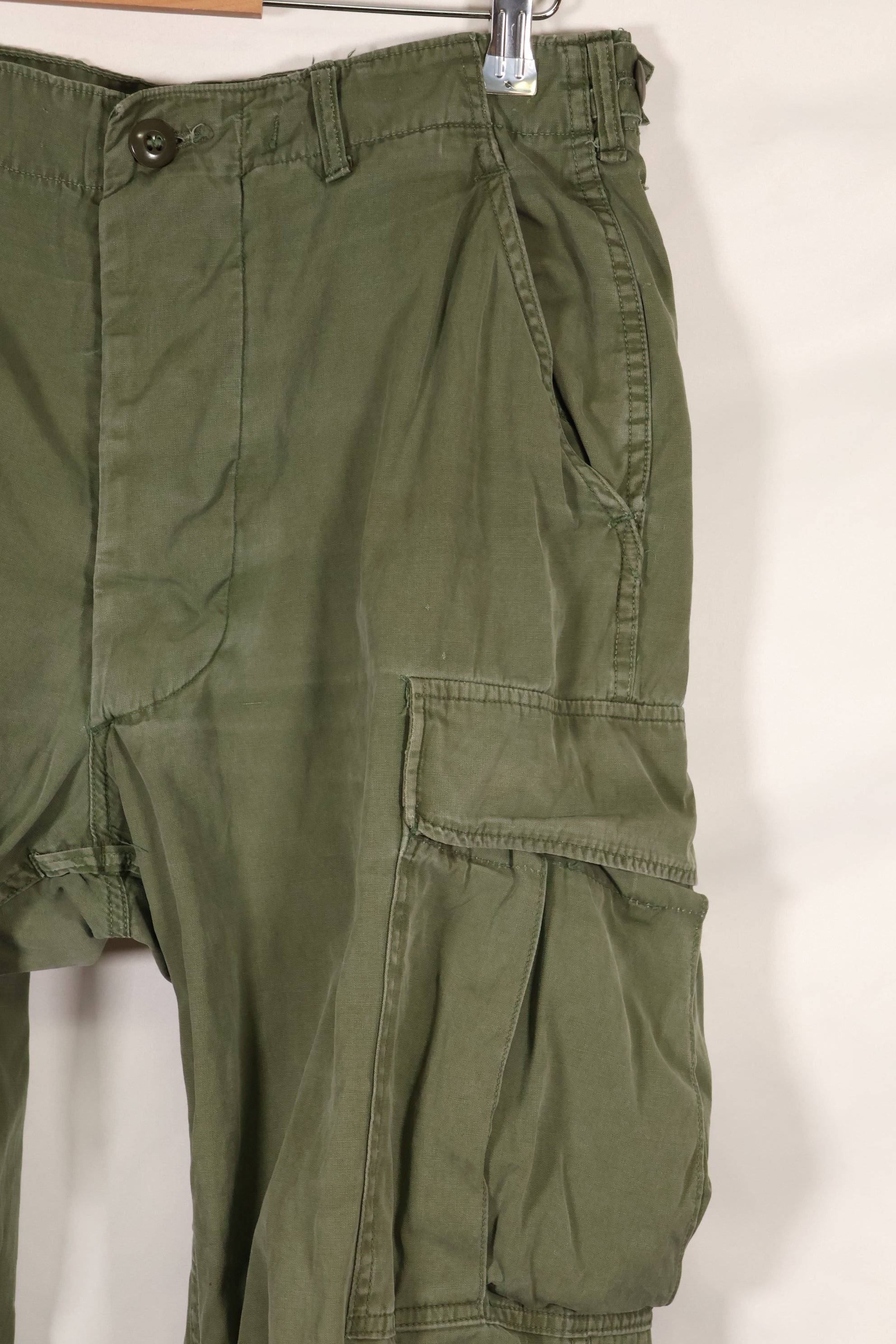 1960年代中盤　MEDIUM-SHORT　2nd Model ジャングルファティーグ　パンツ　中古品