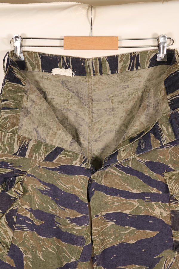 1960年代中頃　A-M　シルバータイガー　Asianカット　タイガーストライプ　パンツ　中古品