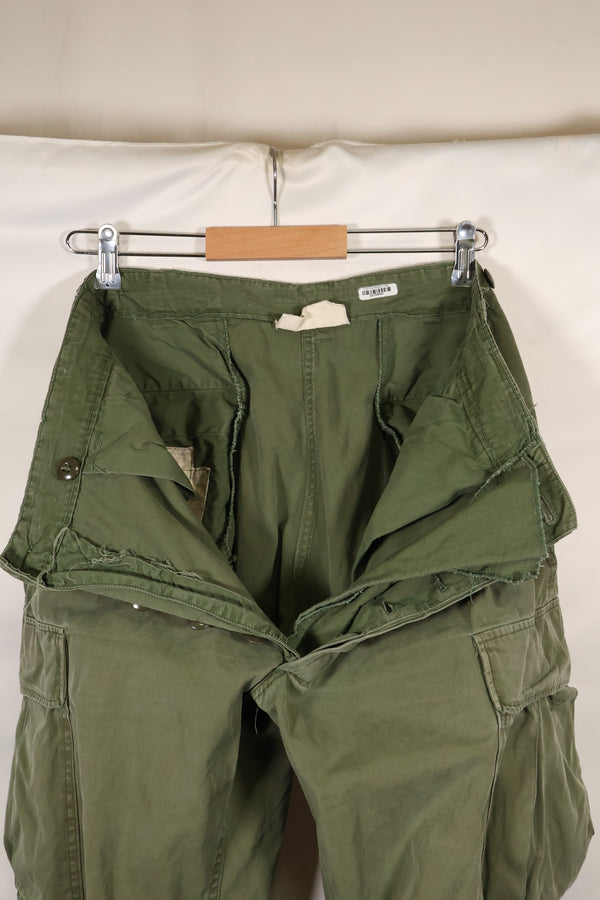 1960年代中盤　MEDIUM-SHORT　2nd Model ジャングルファティーグ　パンツ　中古品
