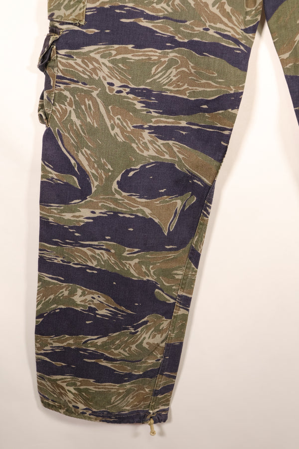 1960年代中頃　A-M　シルバータイガー　Asianカット　タイガーストライプ　パンツ　中古品