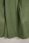 1967年頃　S-L　グリーンベレー兵士　3rd Model ジャングルファティーグ　ジャケット　退色あり　中古品