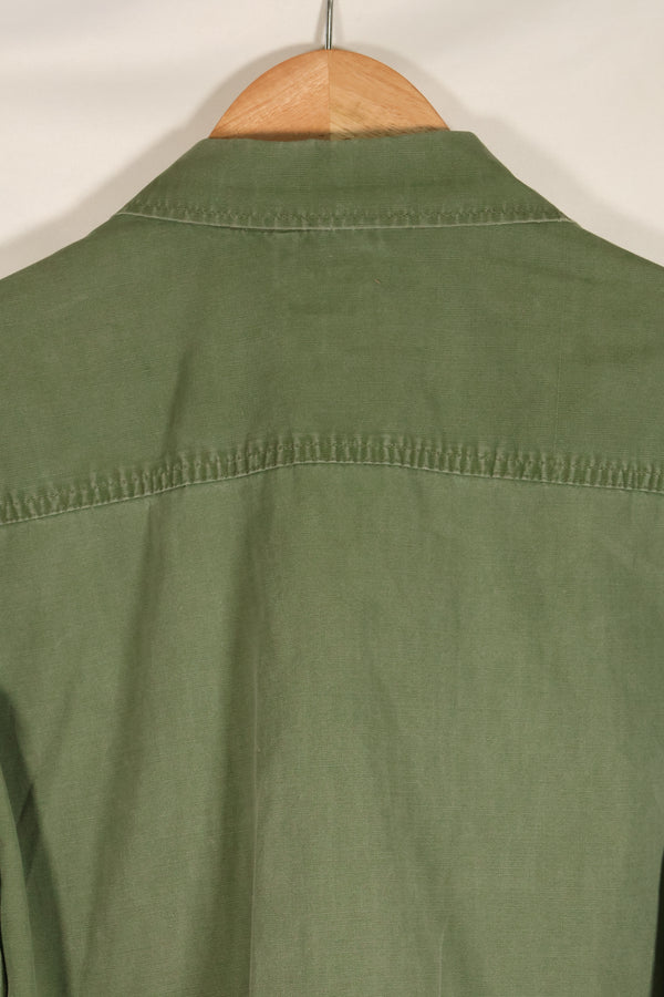 1967年頃　S-L　グリーンベレー兵士　3rd Model ジャングルファティーグ　ジャケット　退色あり　中古品