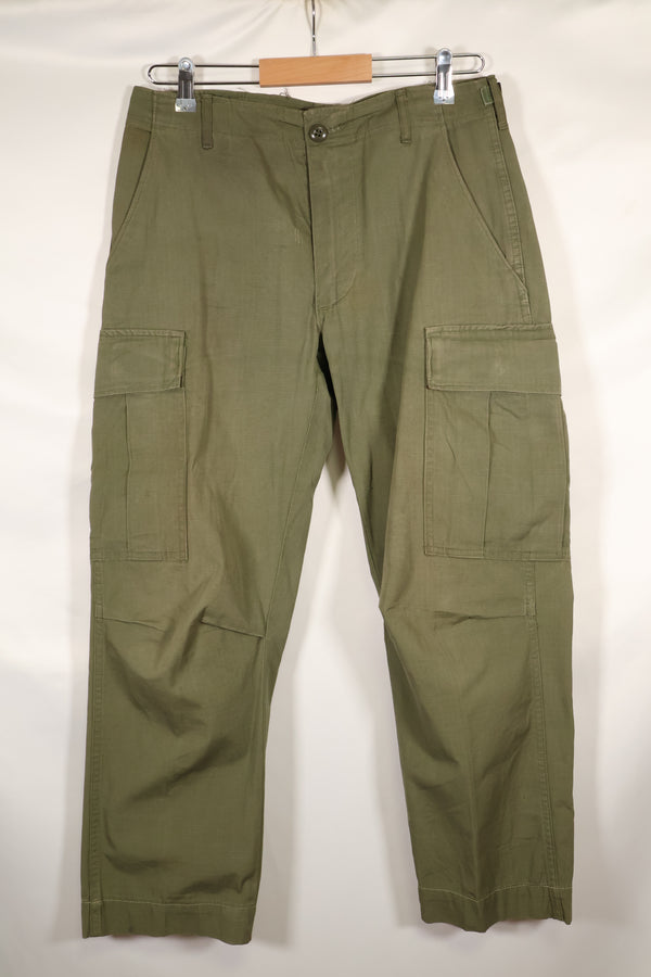 1969年頃　S-Rサイズ　4th Model ジャングルファティーグ　パンツ　中古品　映画会社放出 B