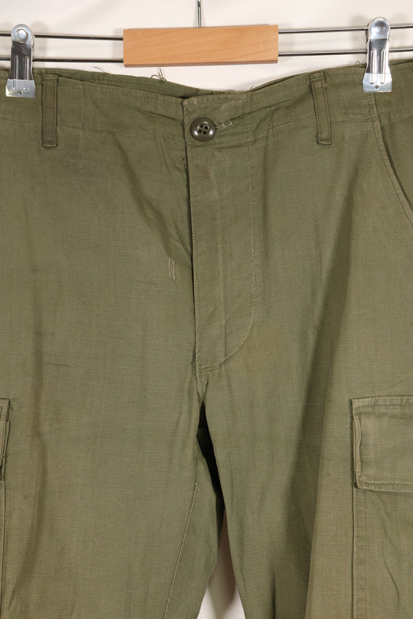 1969年頃　S-Rサイズ　4th Model ジャングルファティーグ　パンツ　中古品　映画会社放出 B