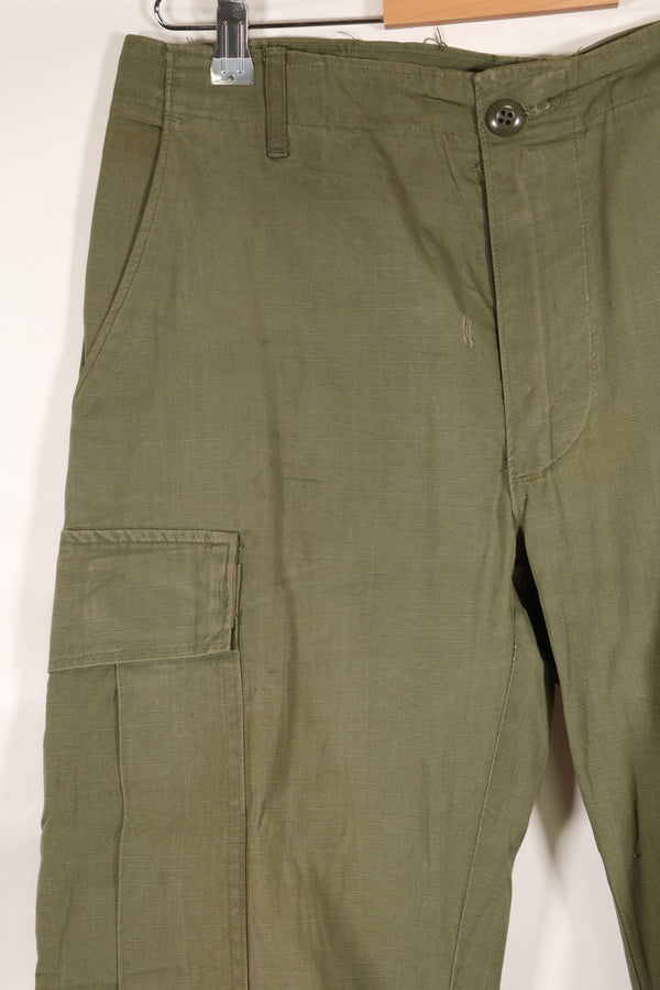 1969年頃　S-Rサイズ　4th Model ジャングルファティーグ　パンツ　中古品　映画会社放出 B
