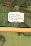 1969年契約　M-R　アメリカ陸軍 ERDL グリーンリーフ迷彩　ジャングルファティーグ　ジャケット　中古品