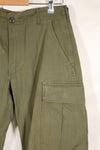 1969年頃　S-Rサイズ　4th Model ジャングルファティーグ　パンツ　中古品　映画会社放出 B