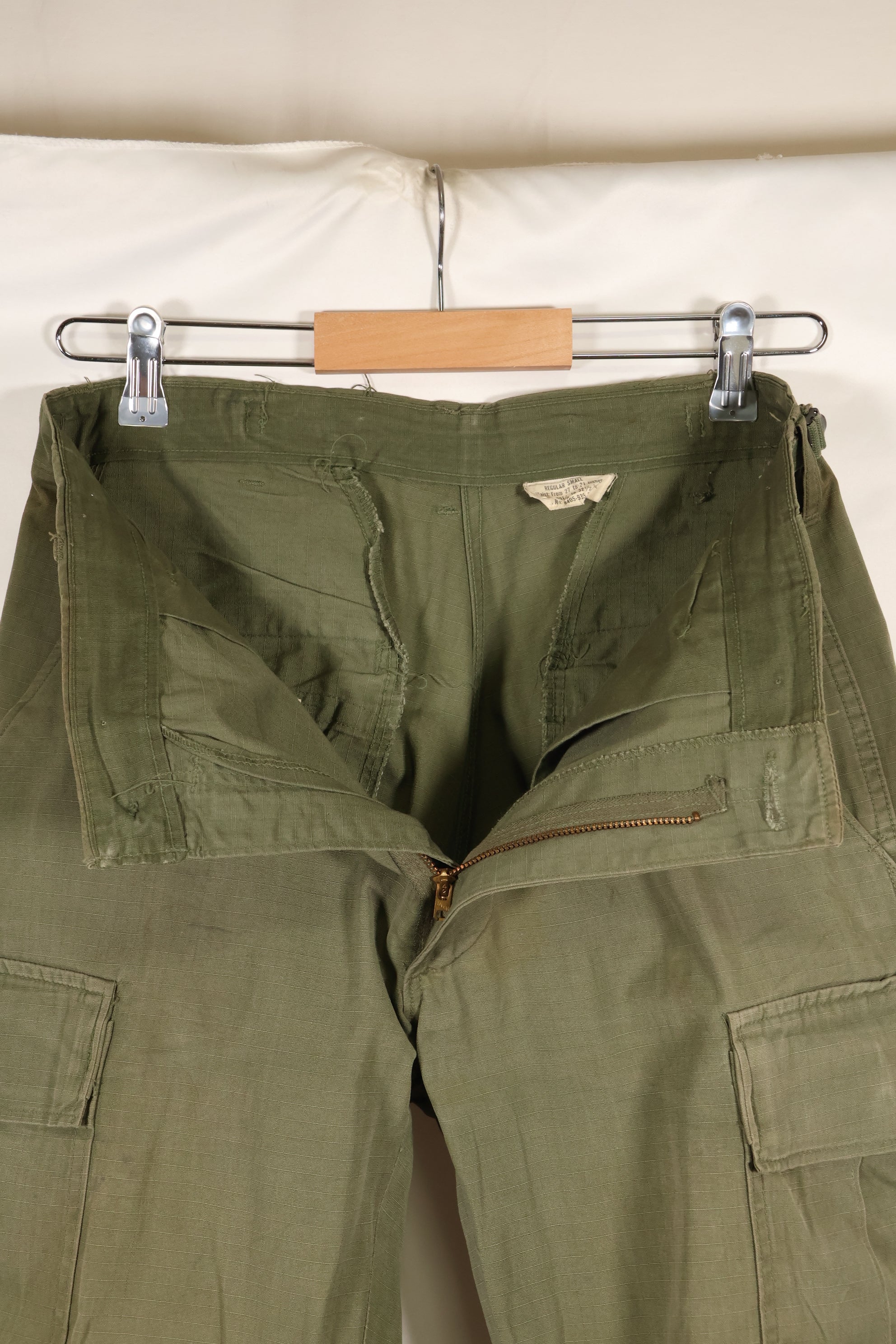1969年頃　S-Rサイズ　4th Model ジャングルファティーグ　パンツ　中古品　映画会社放出 B