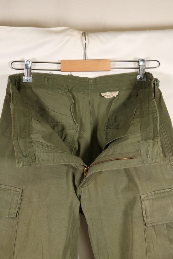 1969年頃　S-Rサイズ　4th Model ジャングルファティーグ　パンツ　中古品　映画会社放出 B