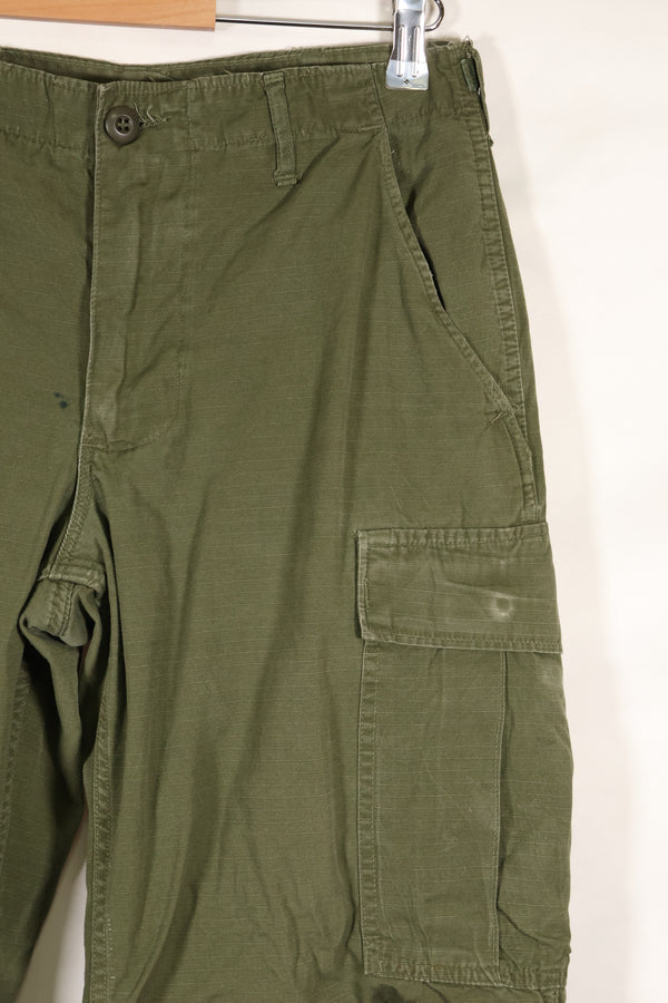 1969年頃　S-Sサイズ　4th Model ジャングルファティーグ　パンツ　中古品　映画会社放出 A