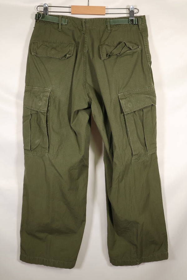 1969年頃　S-Sサイズ　4th Model ジャングルファティーグ　パンツ　中古品　映画会社放出 A