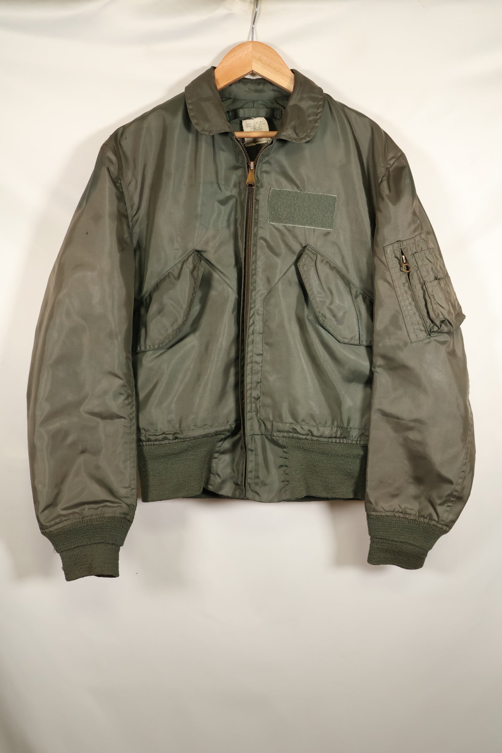 1979年契約　アメリカ海軍　CWU-36P 2nd Model フライトジャケット　中古品