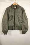 1979年契約　アメリカ海軍　CWU-36P 2nd Model フライトジャケット　中古品