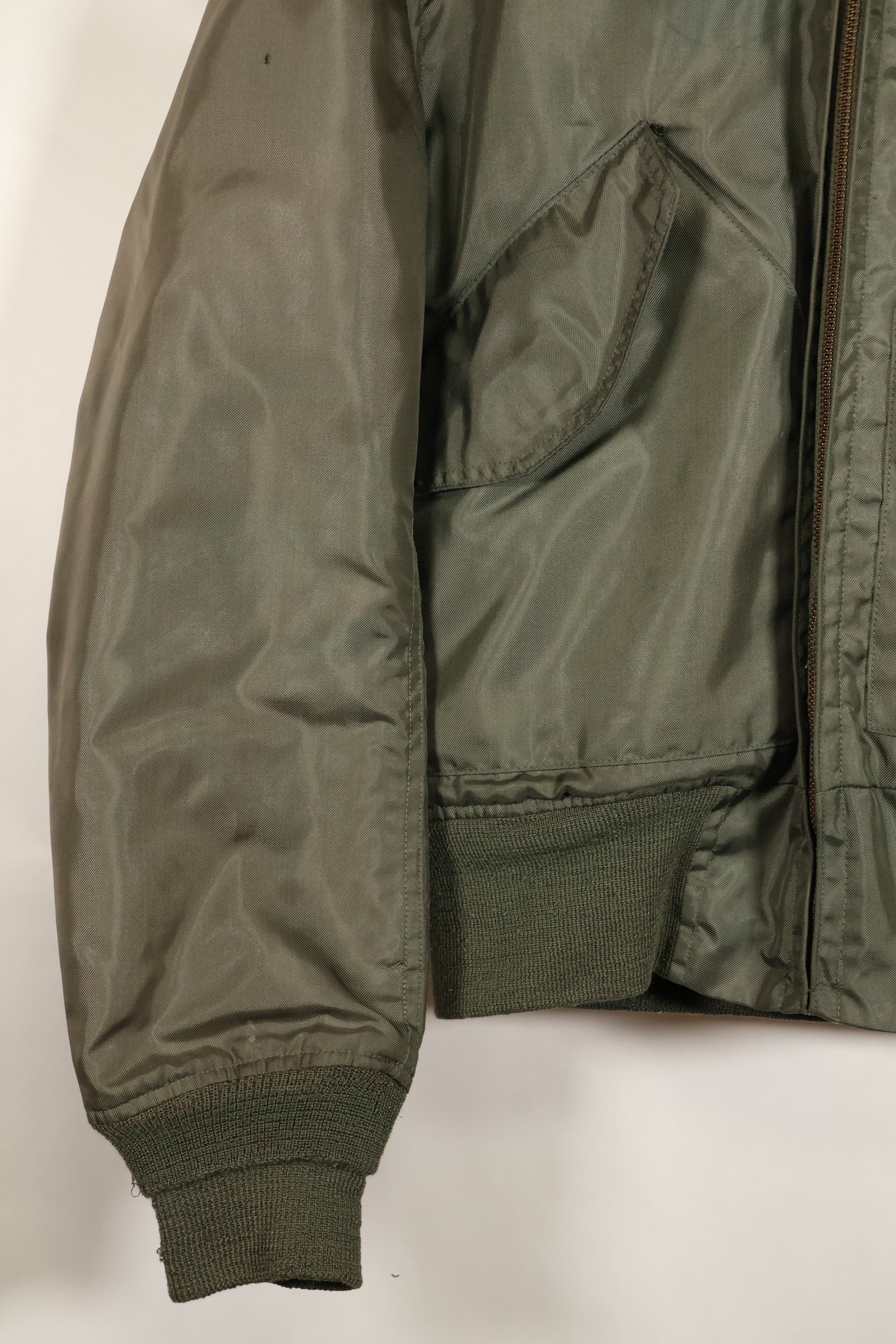 1979年契約　アメリカ海軍　CWU-36P 2nd Model フライトジャケット　中古品