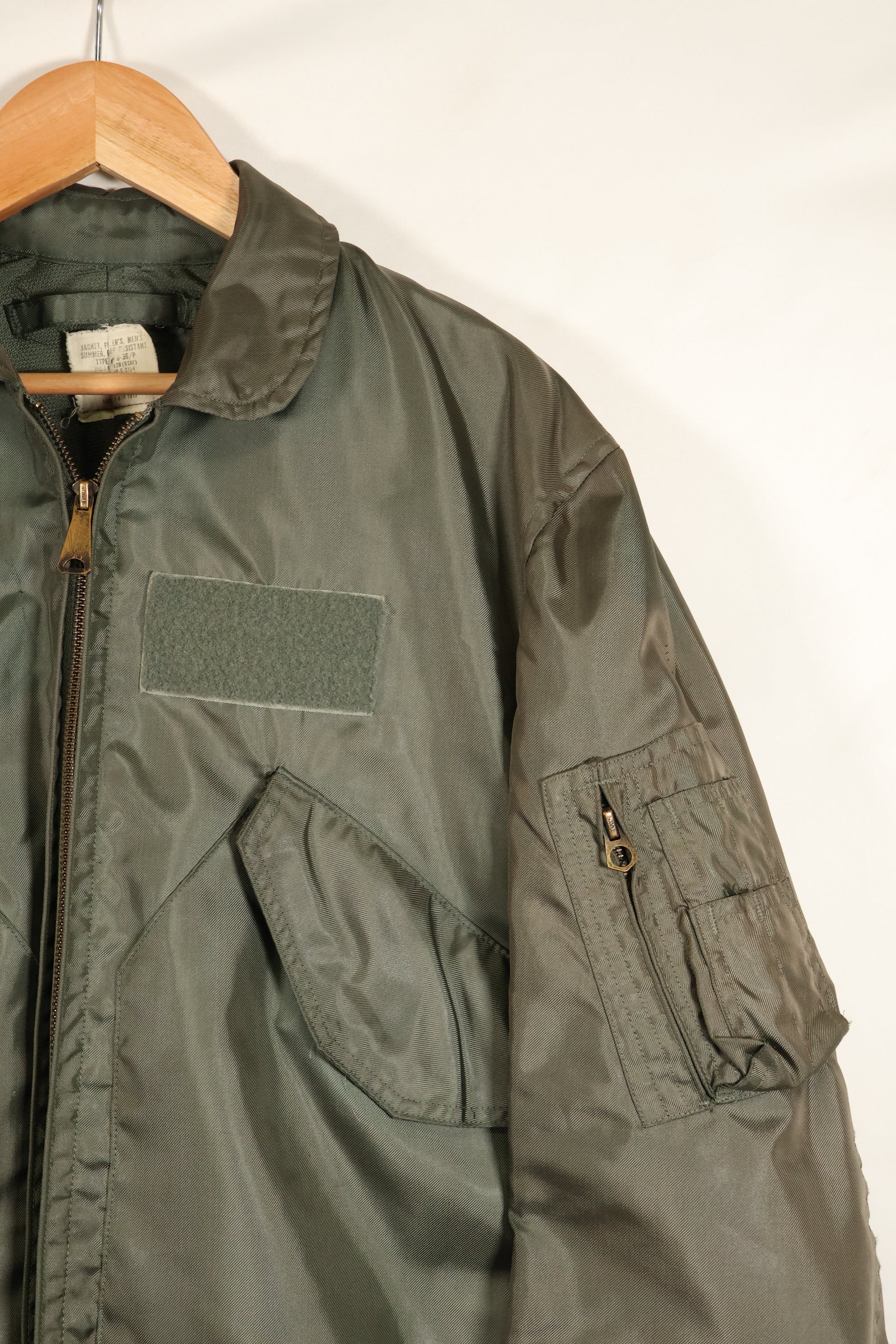 1979年契約　アメリカ海軍　CWU-36P 2nd Model フライトジャケット　中古品