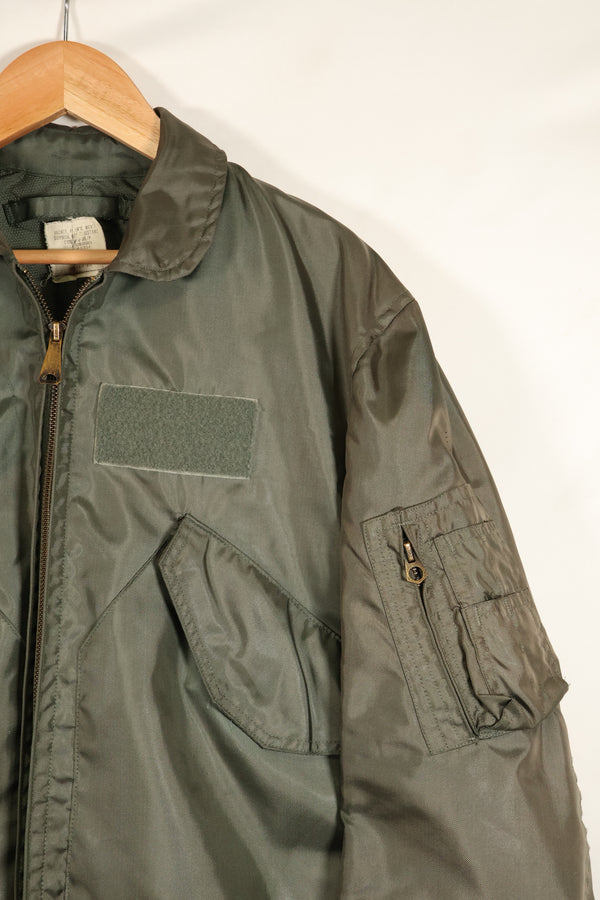 1979年契約　アメリカ海軍　CWU-36P 2nd Model フライトジャケット　中古品