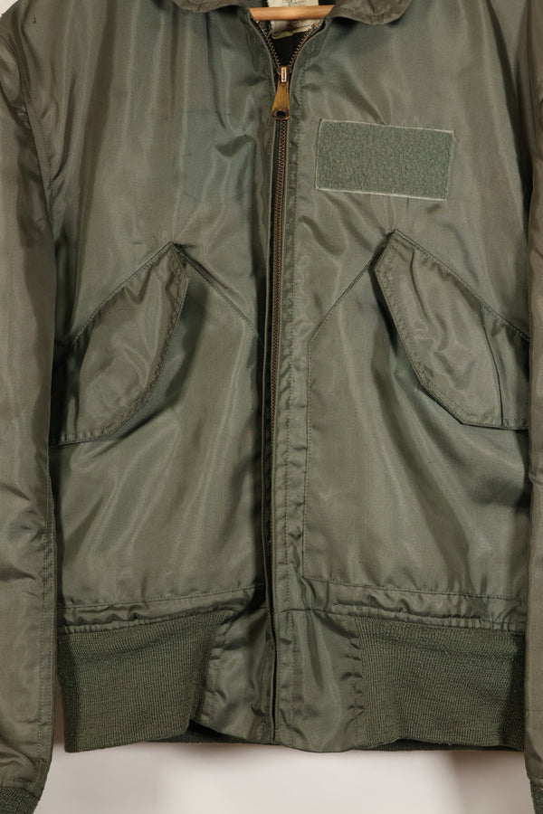 1979年契約　アメリカ海軍　CWU-36P 2nd Model フライトジャケット　中古品