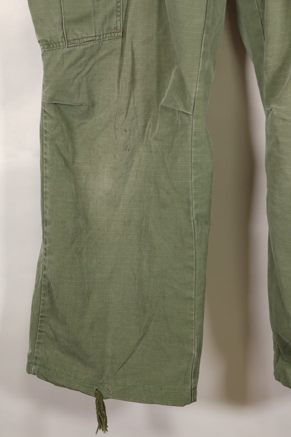 1968年頃　S-Rサイズ　4th Model ジャングルファティーグ　パンツ　中古品　映画会社放出