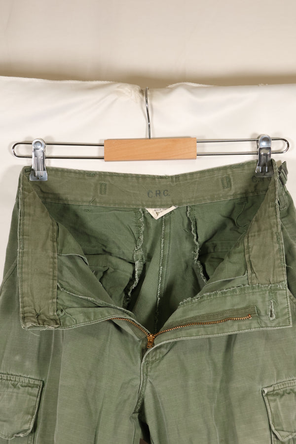 1968年頃　S-Rサイズ　4th Model ジャングルファティーグ　パンツ　中古品　映画会社放出