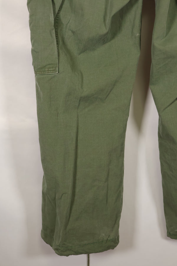 1968年頃　S-Rサイズ　4th Model ジャングルファティーグ　パンツ　中古品　映画会社放出