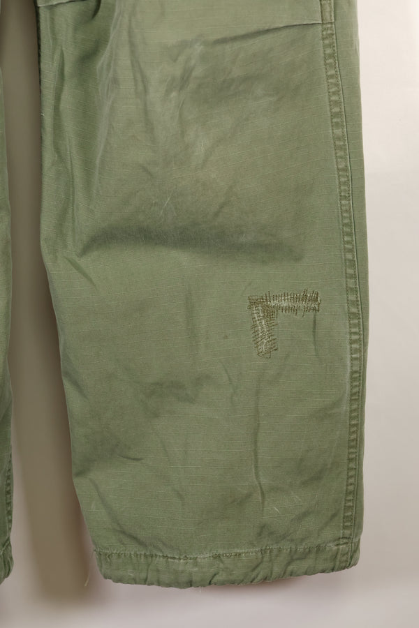 1969年頃　S-Sサイズ　4th Model ジャングルファティーグ　パンツ　中古品　映画会社放出 C