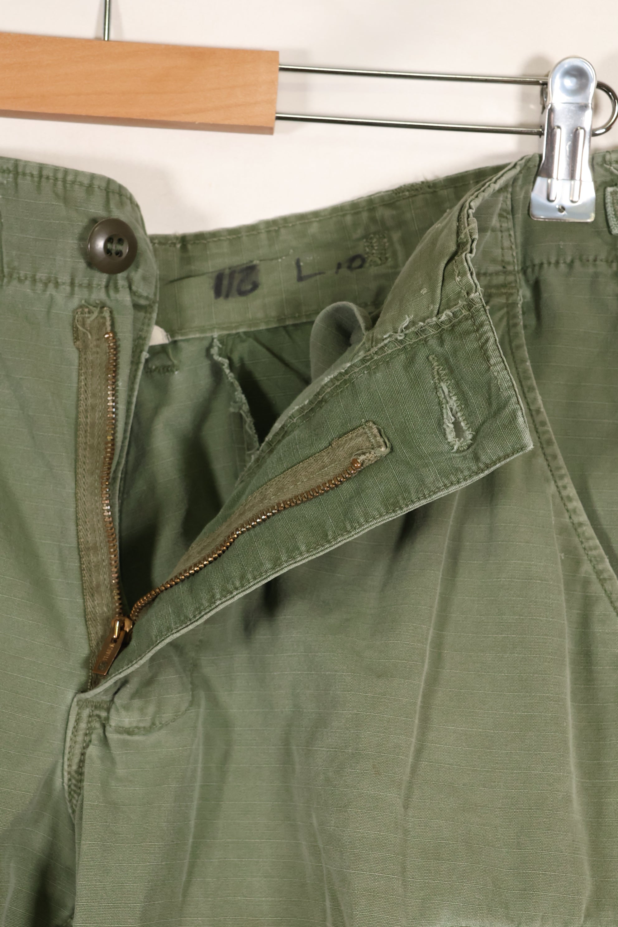 1969年頃　S-Sサイズ　4th Model ジャングルファティーグ　パンツ　中古品　映画会社放出 C