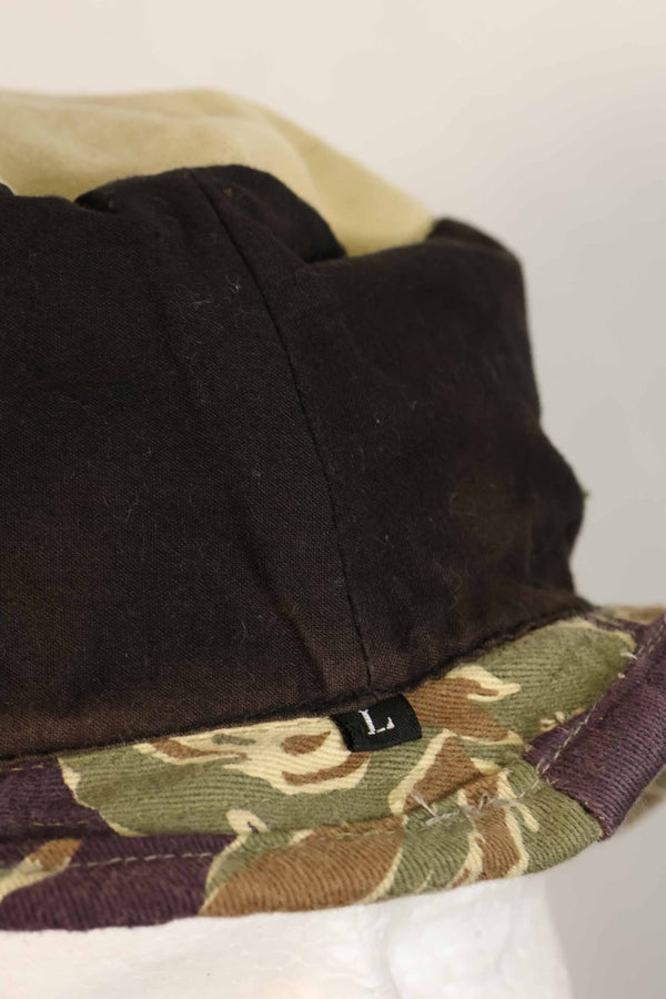 数量限定生産　エイジング品　MILITARIA 1911 沖縄タイガー  CISOカットブーニーハット　ショートブリム改造 A