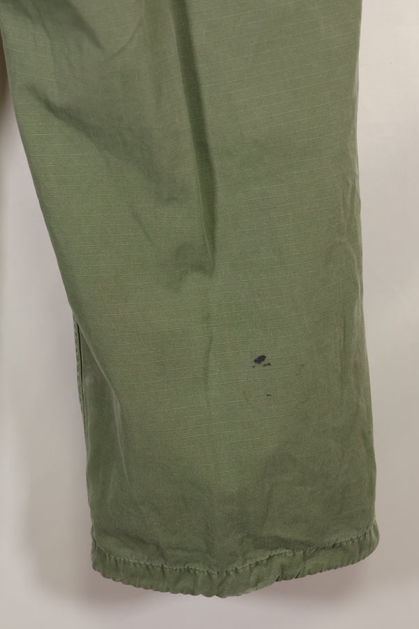 1969年頃　S-Sサイズ　4th Model ジャングルファティーグ　パンツ　中古品　映画会社放出 C