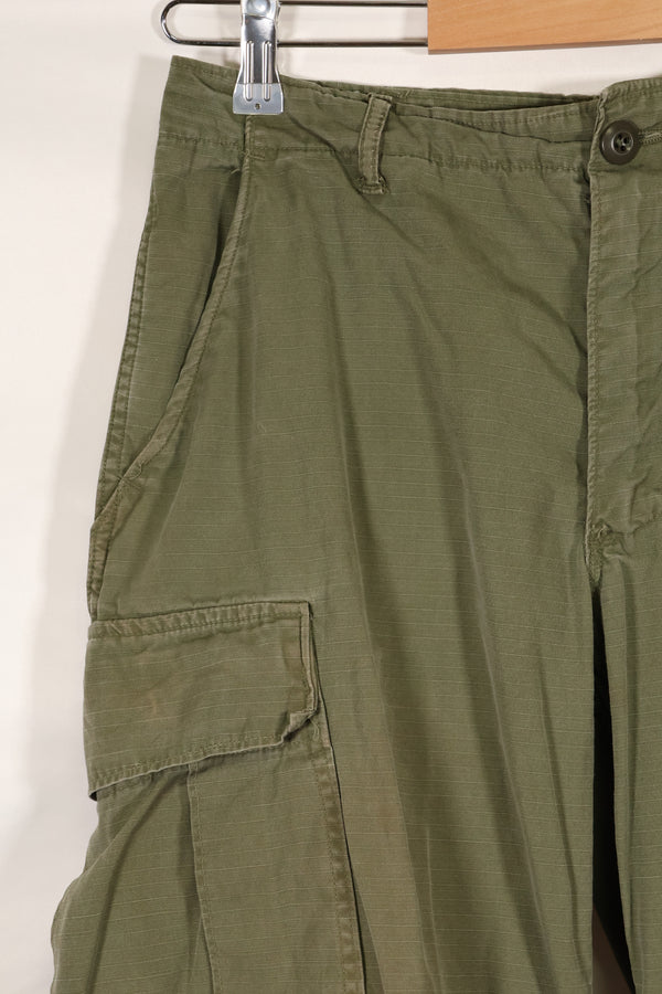 1969年頃　S-Sサイズ　4th Model ジャングルファティーグ　パンツ　中古品　映画会社放出 D
