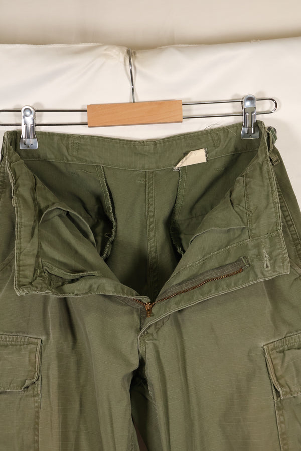 1969年頃　S-Sサイズ　4th Model ジャングルファティーグ　パンツ　中古品　映画会社放出 D