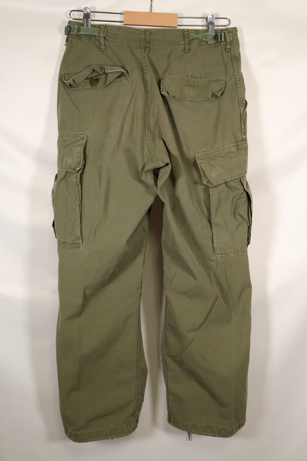 1969年頃　S-Sサイズ　4th Model ジャングルファティーグ　パンツ　中古品　映画会社放出 D