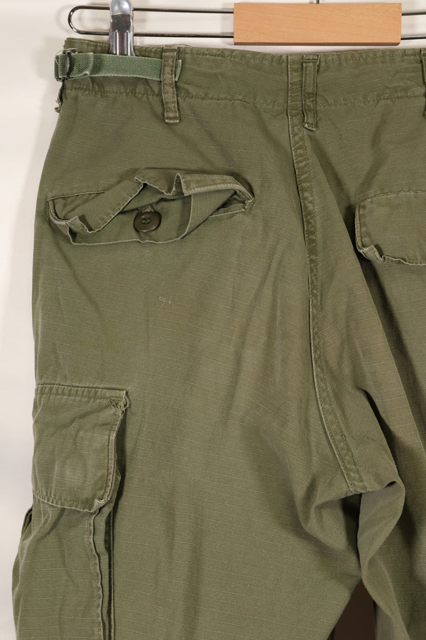 1969年頃　S-Sサイズ　4th Model ジャングルファティーグ　パンツ　中古品　映画会社放出 D