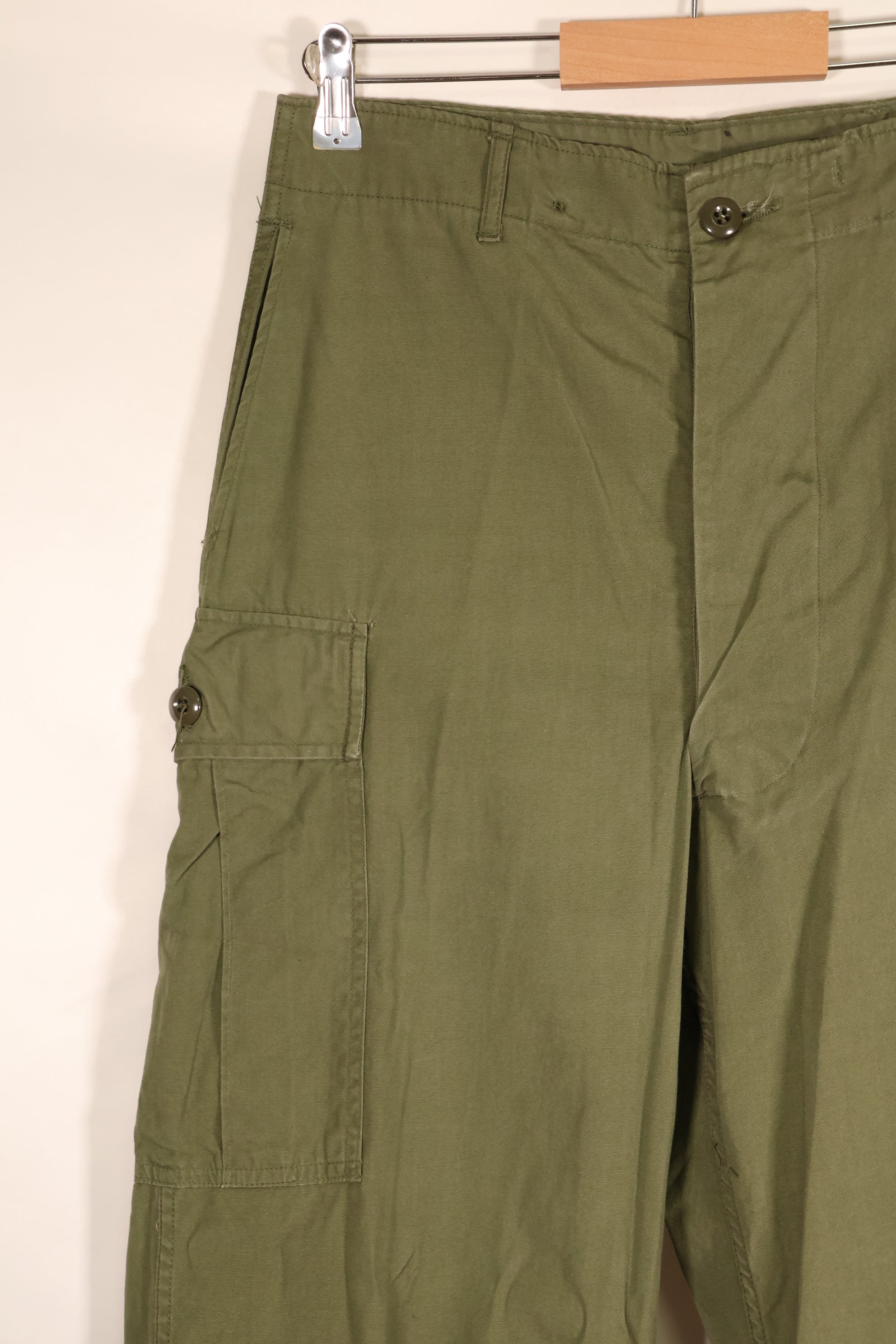 1964年契約　S-R　アメリカ軍　1st Model ジャングルファティーグ　パンツ　状態良い　中古品