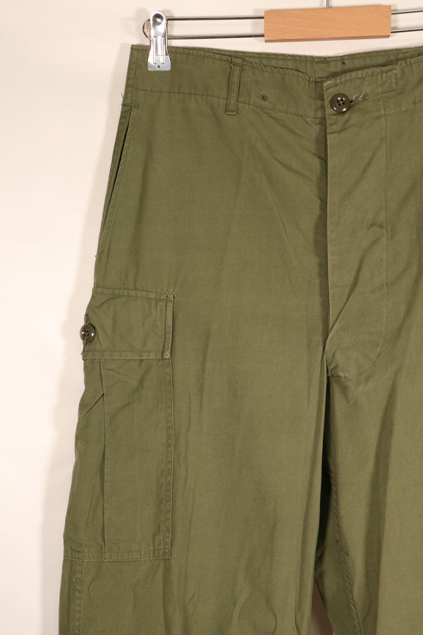 1964年契約　S-R　アメリカ軍　1st Model ジャングルファティーグ　パンツ　状態良い　中古品