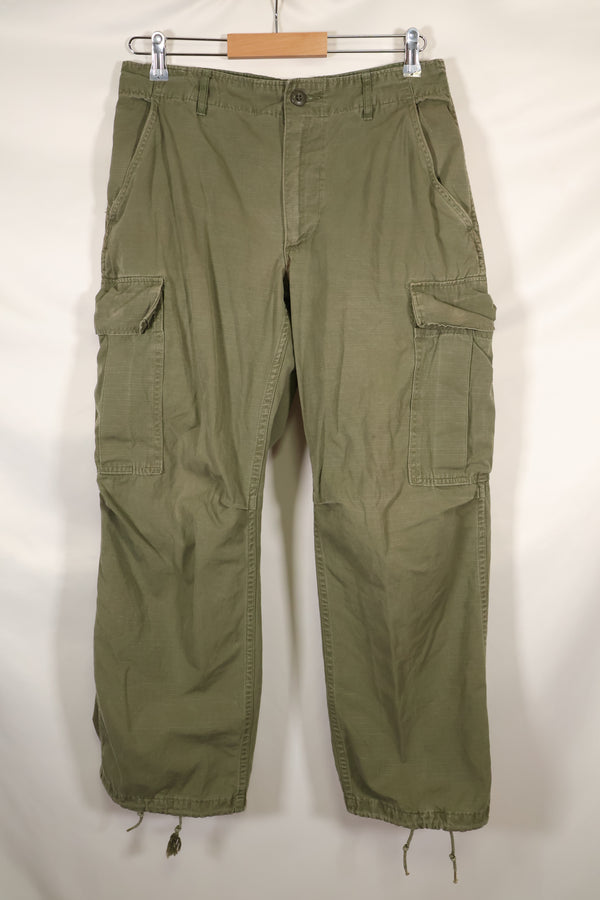 1969年頃　S-Sサイズ　4th Model ジャングルファティーグ　パンツ　中古品　映画会社放出 E