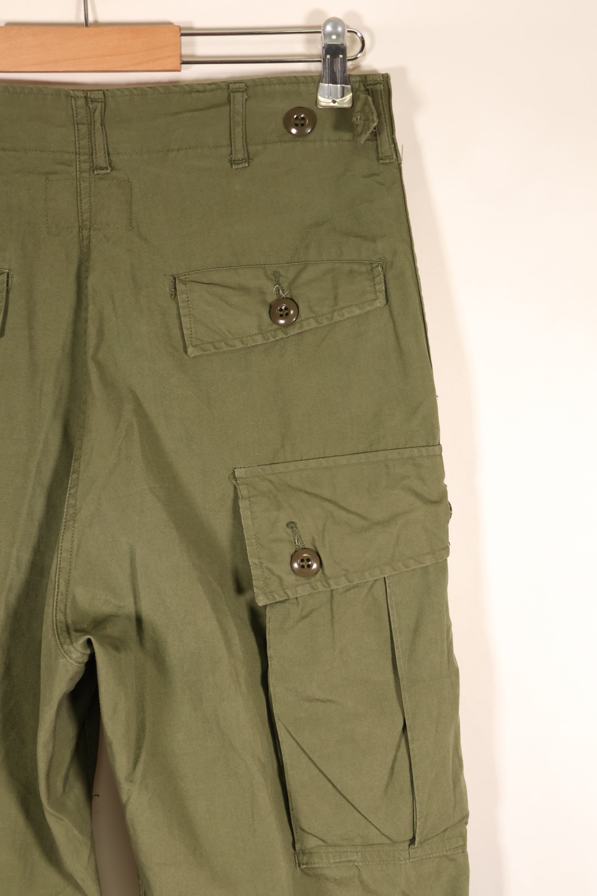 1964年契約　S-R　アメリカ軍　1st Model ジャングルファティーグ　パンツ　状態良い　中古品