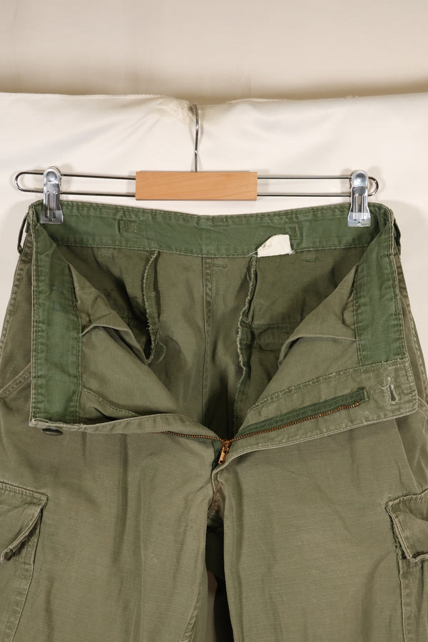 1969年頃　S-Sサイズ　4th Model ジャングルファティーグ　パンツ　中古品　映画会社放出 E