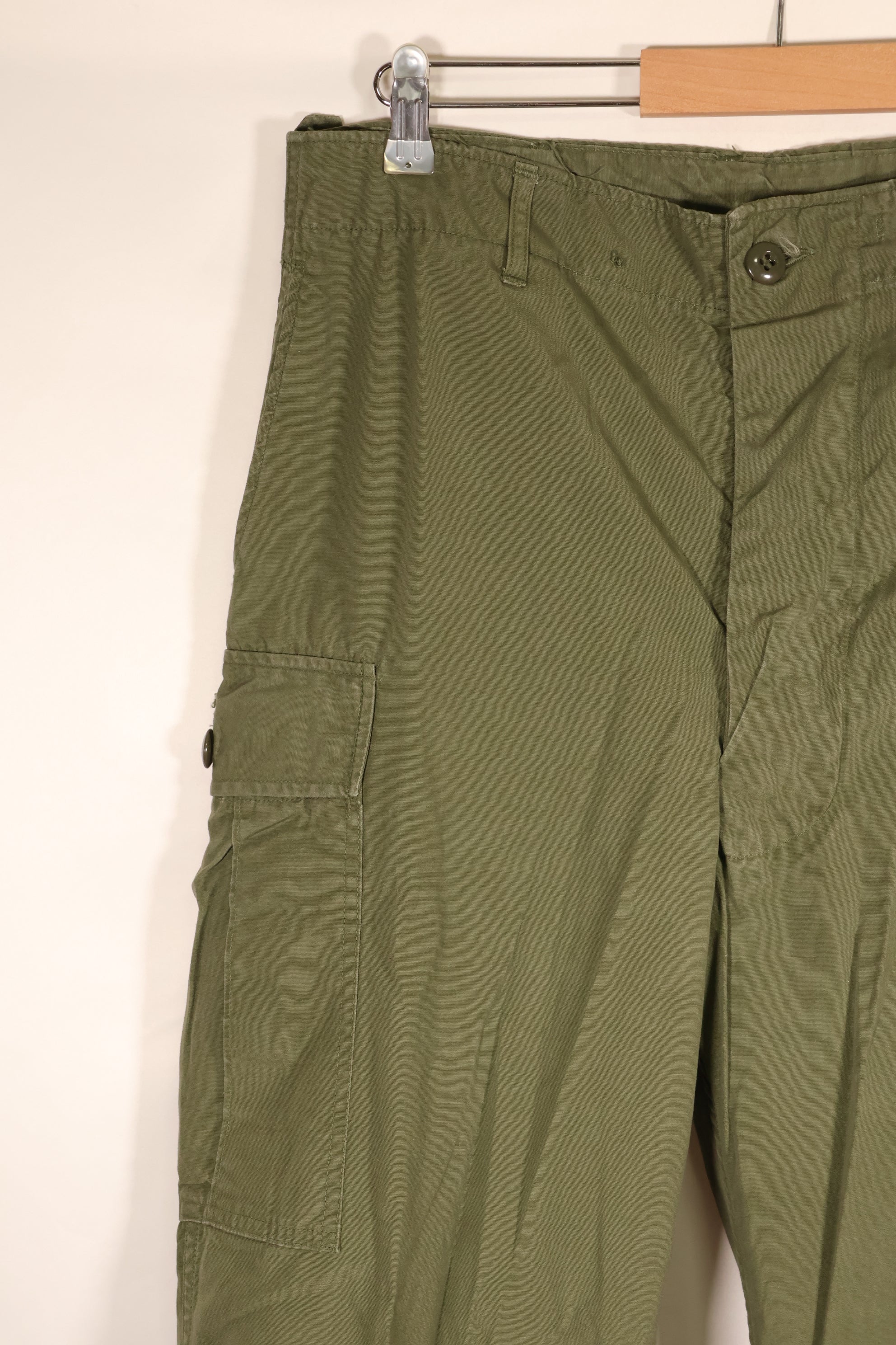 1964年契約　M-S　アメリカ軍　1st Model ジャングルファティーグ　パンツ　状態良い　中古品