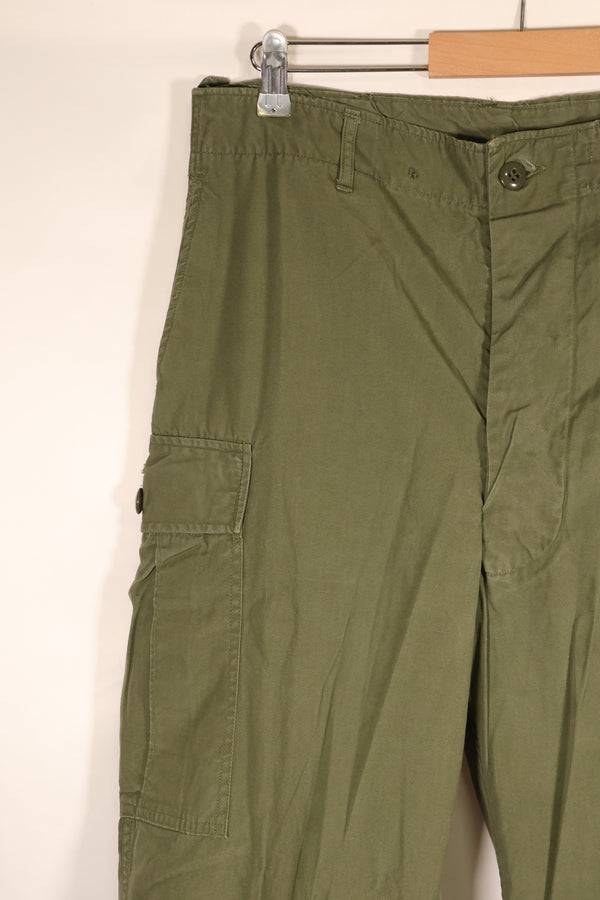 1964年契約　M-S　アメリカ軍　1st Model ジャングルファティーグ　パンツ　状態良い　中古品
