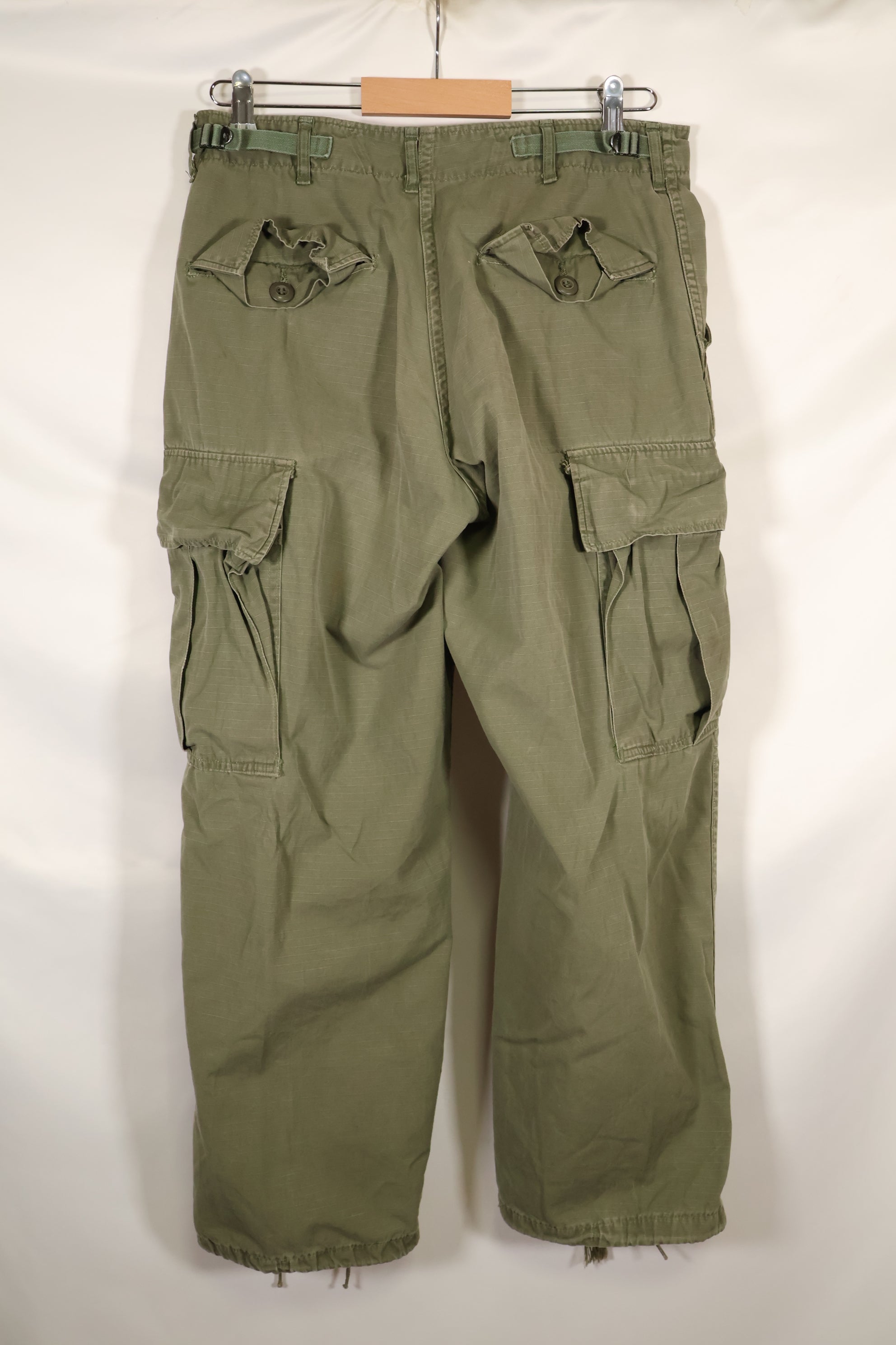 1969年頃　S-Sサイズ　4th Model ジャングルファティーグ　パンツ　中古品　映画会社放出 E