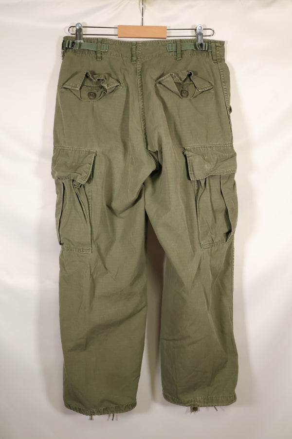 1969年頃　S-Sサイズ　4th Model ジャングルファティーグ　パンツ　中古品　映画会社放出 E