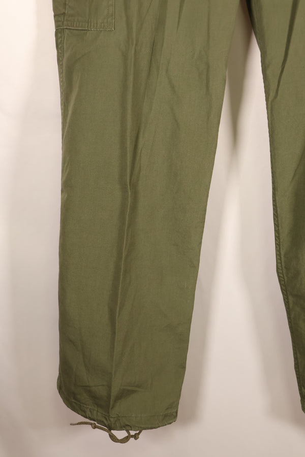 1964年契約　M-S　アメリカ軍　1st Model ジャングルファティーグ　パンツ　状態良い　中古品
