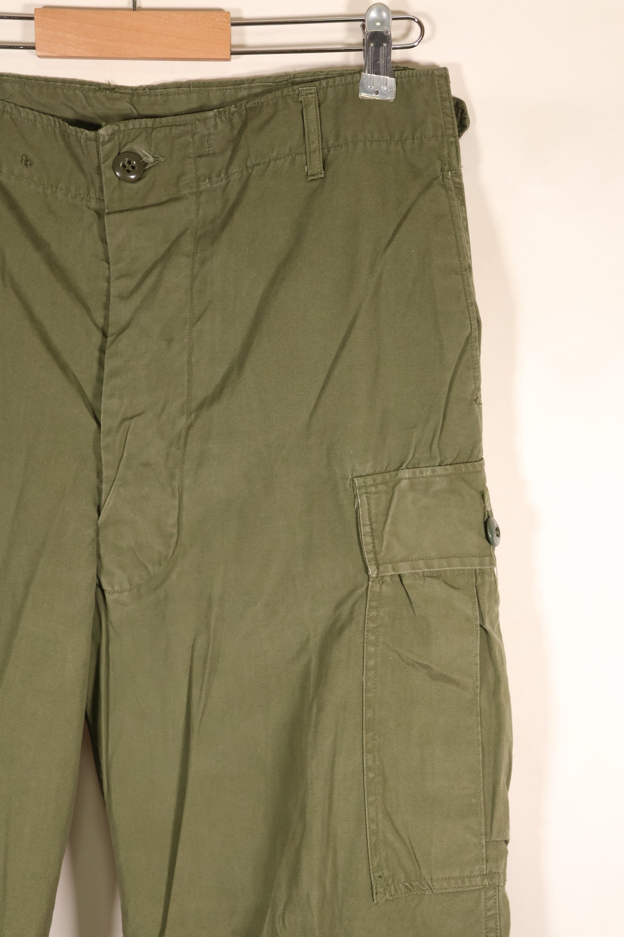 1964年契約　M-S　アメリカ軍　1st Model ジャングルファティーグ　パンツ　状態良い　中古品